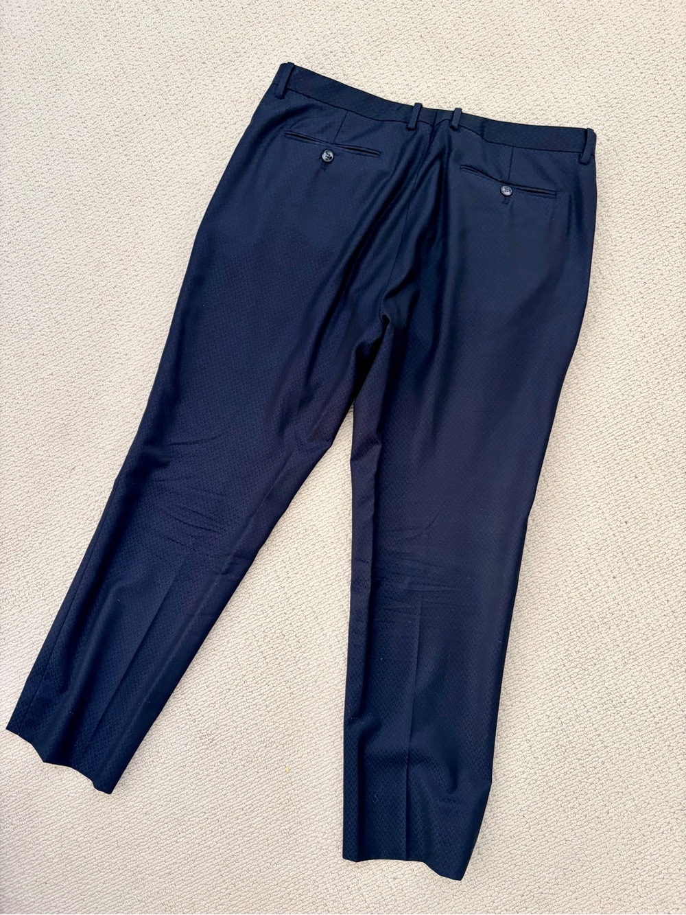 Giorgio Armani Navy Blue SoHo Line Suit 44R - Picture 12 of 15